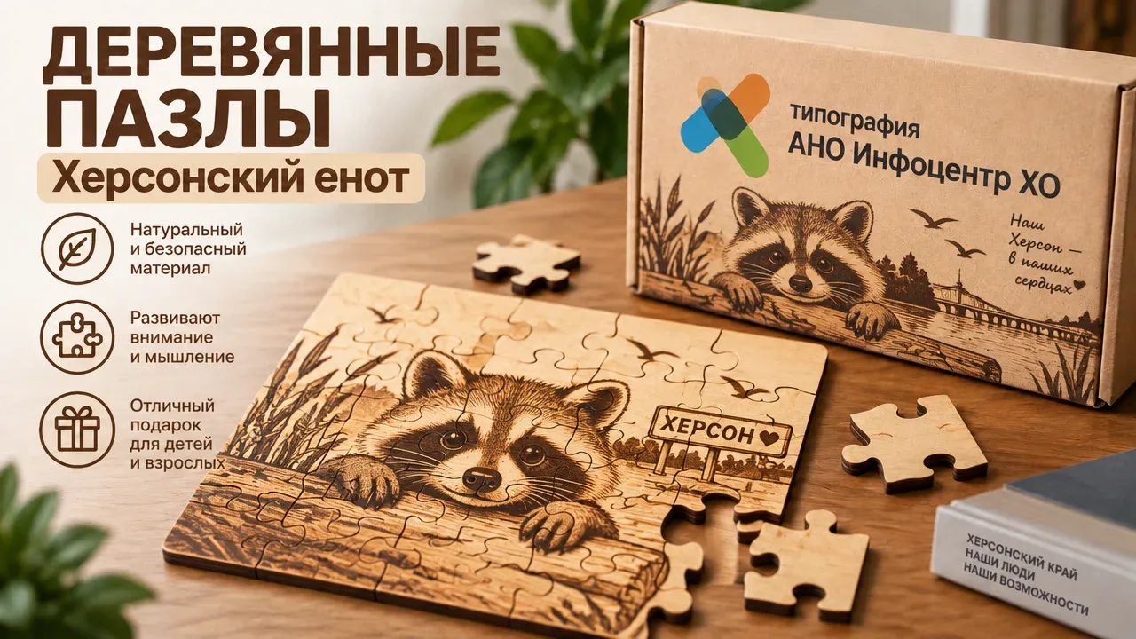 Скоро в продаже: Уникальные деревянные пазлы!
