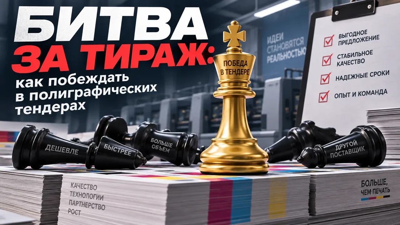 Битва за тираж: как побеждать в полиграфических тендерах